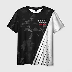 Мужская футболка Audi: Black Poly