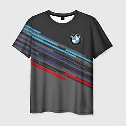 Футболка мужская BMW BRAND COLOR, цвет: 3D-принт