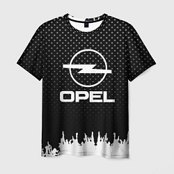 Мужская футболка Opel: Black Side