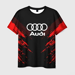Мужская футболка Audi: Red Anger
