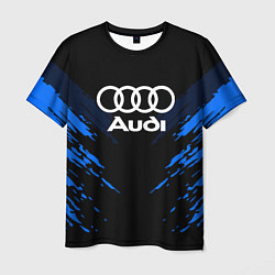 Мужская футболка Audi: Blue Anger