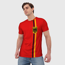 Футболка мужская Германия, цвет: 3D-принт — фото 2