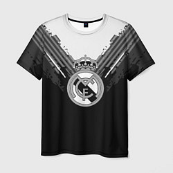 Мужская футболка FC Real Madrid: Black Style