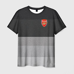 Мужская футболка ФК Арсенал: Серый стиль