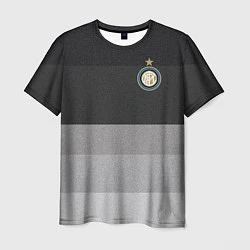 Мужская футболка ФК Интер: Серый стиль