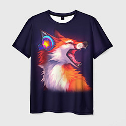 Мужская футболка Disco Fox