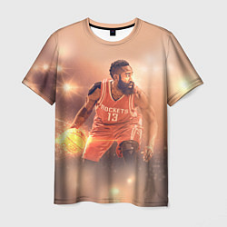 Футболка мужская NBA Rockets 13, цвет: 3D-принт