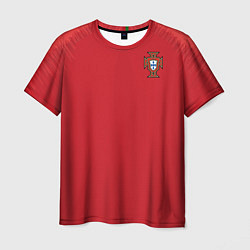 Футболка мужская Португалия: ЧМ-2018, цвет: 3D-принт
