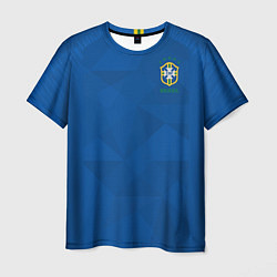 Мужская футболка Бразилия: Гостевая ЧМ-2018