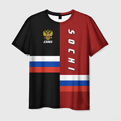 Мужская футболка Sochi, Russia