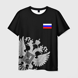 Мужская футболка Russia: Black Collection