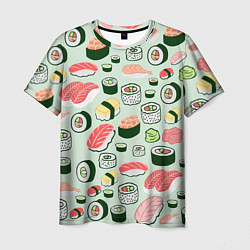 Мужская футболка Любитель суши