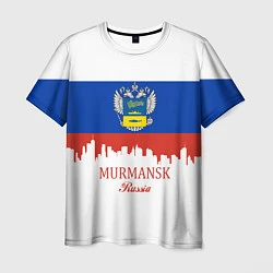 Мужская футболка Murmansk: Russia