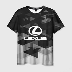 Футболка мужская Lexus sport geometry, цвет: 3D-принт