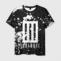 Мужская футболка Paramore: Black & White