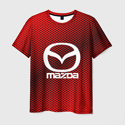 Мужская футболка Mazda: Red Carbon