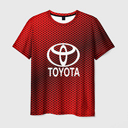 Мужская футболка Toyota: Red Carbon