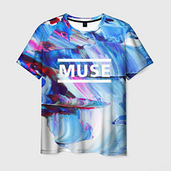 Мужская футболка MUSE: Blue Colours