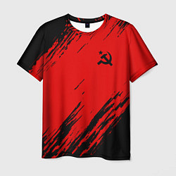 Мужская футболка USSR: Red Patriot