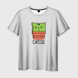 Футболка мужская Cactus Catcus, цвет: 3D-принт
