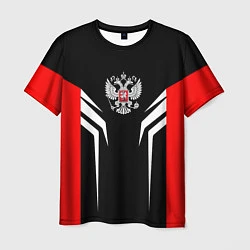 Мужская футболка Russia: Sport Line