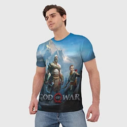 Футболка мужская God of War, цвет: 3D-принт — фото 2