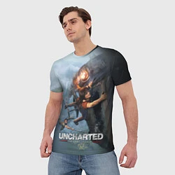 Футболка мужская Uncharted: The Lost Legacy, цвет: 3D-принт — фото 2