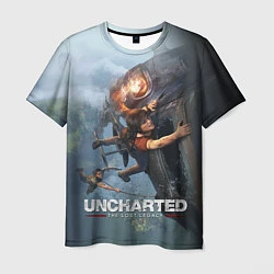 Мужская футболка Uncharted: The Lost Legacy