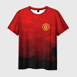 Футболка мужская FC Man UTD: Red Poly, цвет: 3D-принт