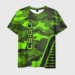 Мужская футболка CS:GO Light Green Camo