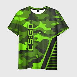 Мужская футболка CS:GO Light Green Camo