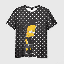 Мужская футболка Барт с дредами