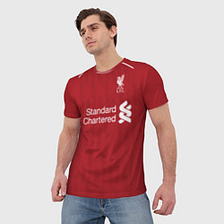 Футболка мужская FC Liverpool Home 18-19, цвет: 3D-принт — фото 2
