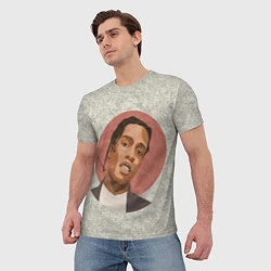 Футболка мужская ASAP Rocky: Runrise, цвет: 3D-принт — фото 2