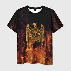 Мужская футболка Slayer: Fire Eagle