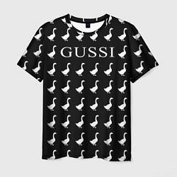 Мужская футболка GUSSI Black