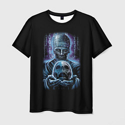 Мужская футболка Зомби с черепом