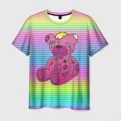 Мужская футболка Lil Peep Bear