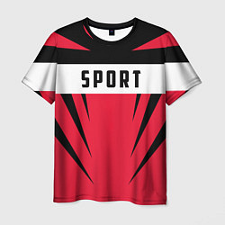 Мужская футболка Sport: Red Style