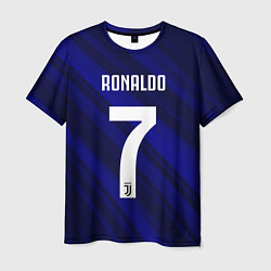 Мужская футболка Ronaldo 7: Blue Sport