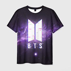 Мужская футболка BTS: Violet Space