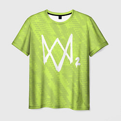 Мужская футболка Watch Dogs 2: Green Back