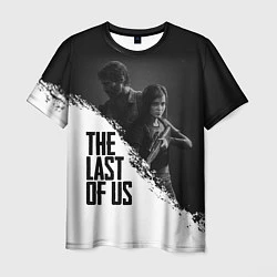 Мужская футболка The Last of Us: White & Black