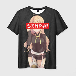 Мужская футболка Senpai Baby