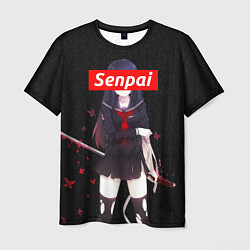 Футболка мужская Senpai Assassin, цвет: 3D-принт