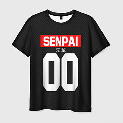 Мужская футболка Senpai 00: Black Style