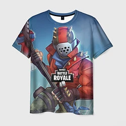 Футболка мужская Fortnite Warrior, цвет: 3D-принт