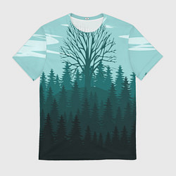 Мужская футболка Firewatch Wood