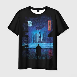 Мужская футболка Blade Runner: Dark Night
