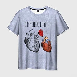 Футболка мужская Cardiologist, цвет: 3D-принт